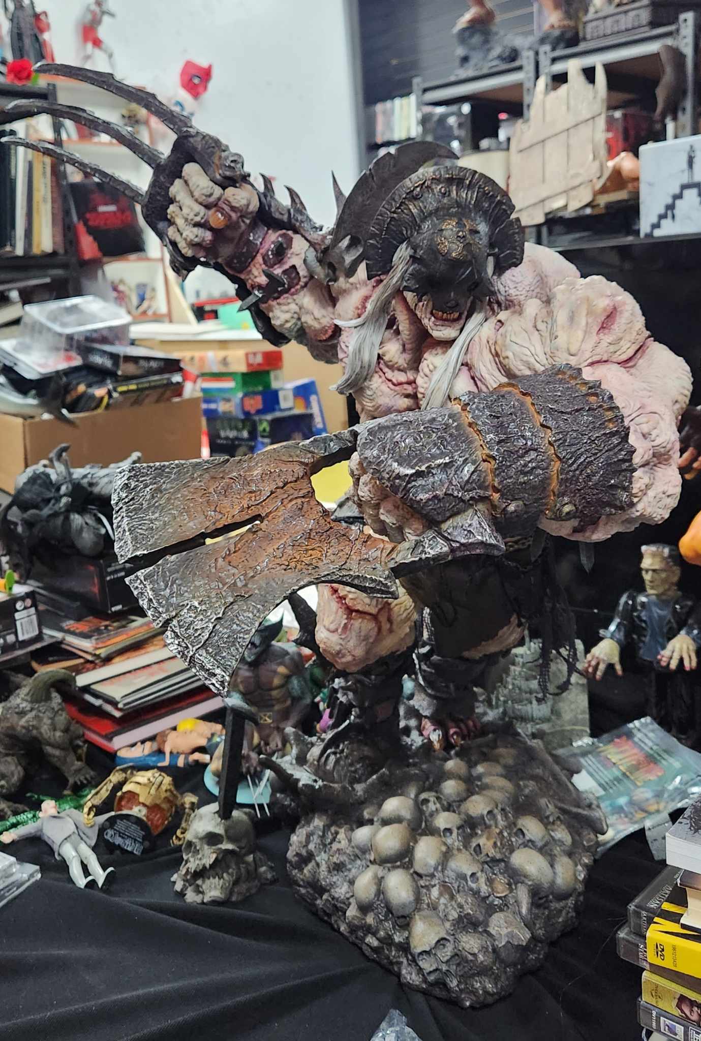 Statuette Sideshow Odium Reincarnated Rage Court of The Dead