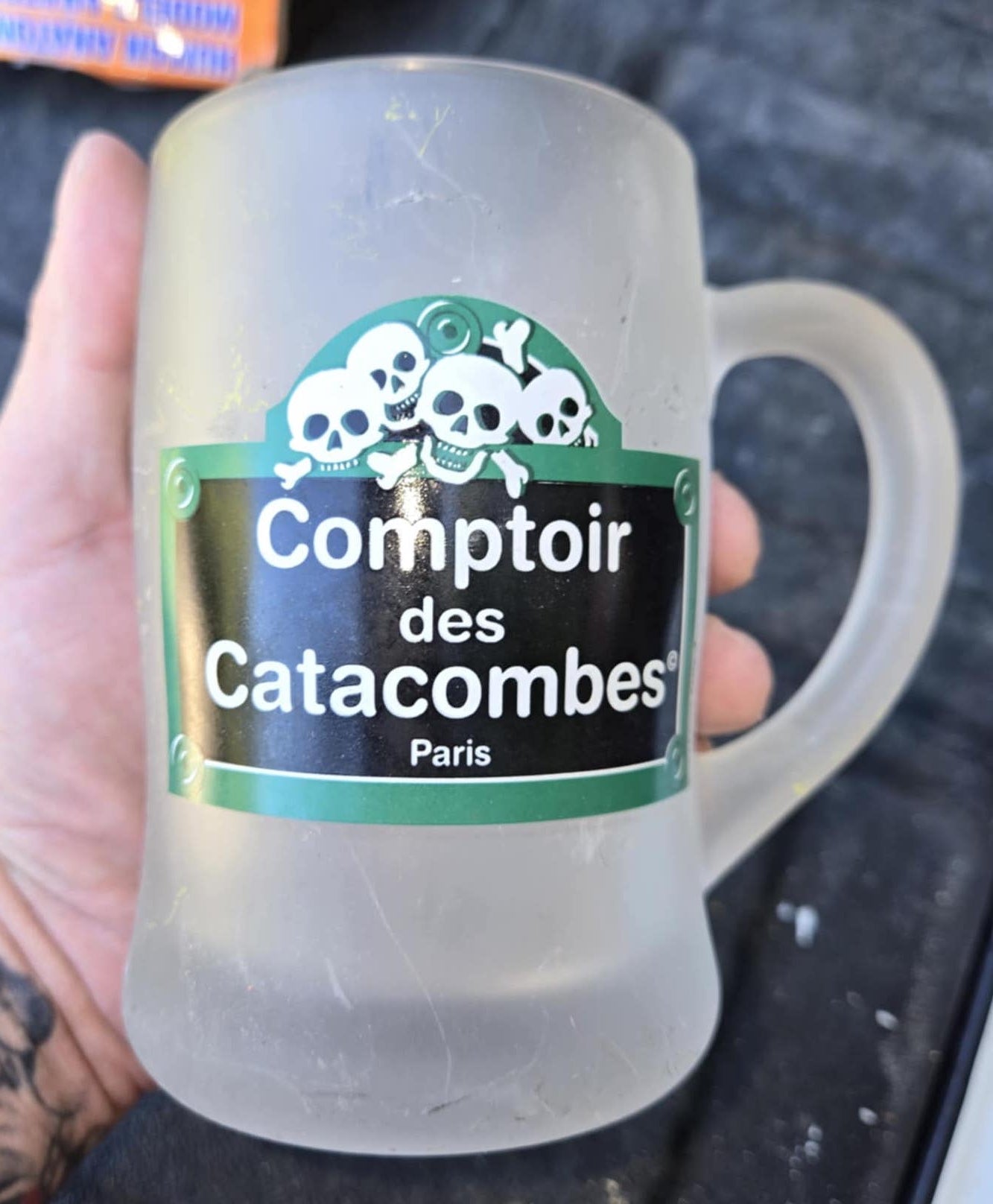 Tasse Comptoir des Catacombes de Paris