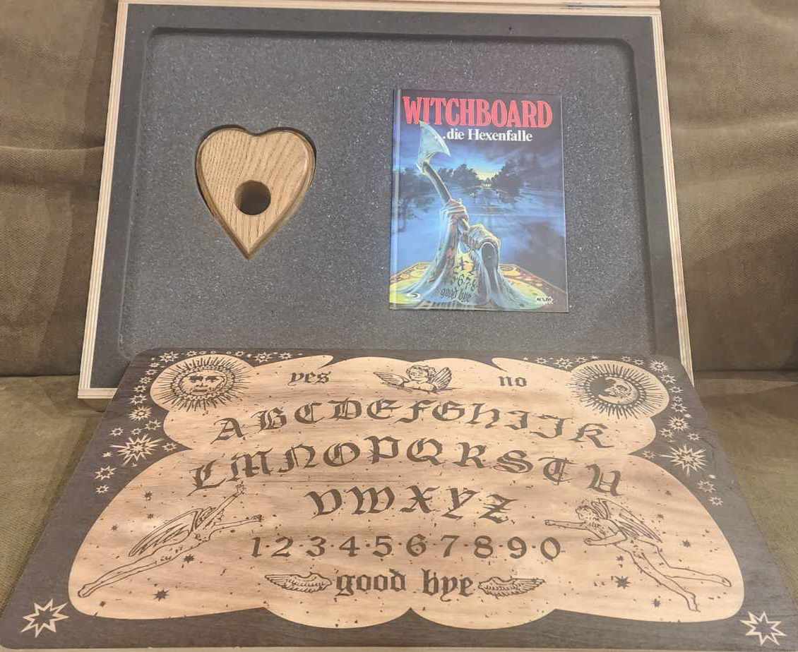Boite en bois Mediabook Witchboard