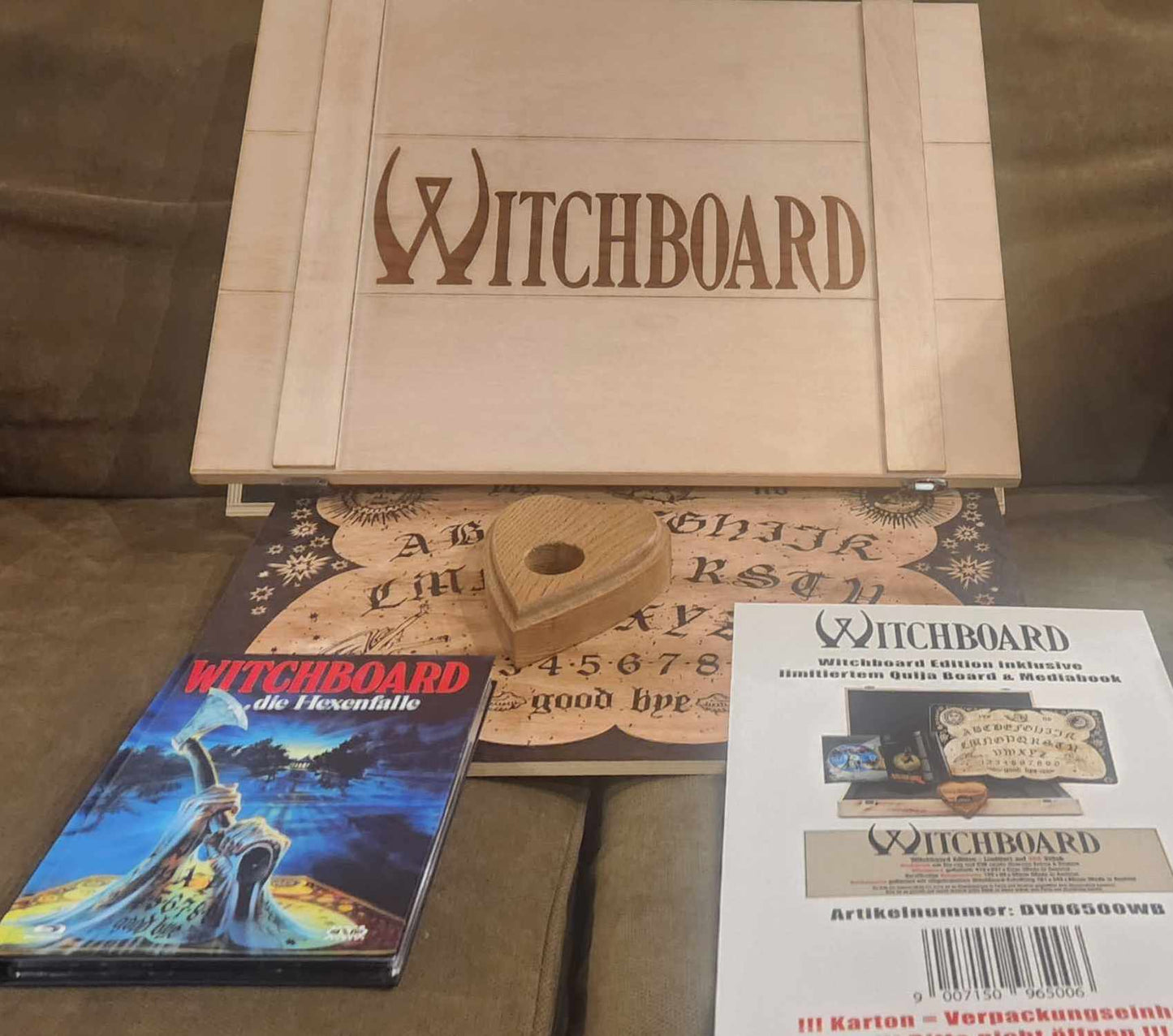 Boite en bois Mediabook Witchboard