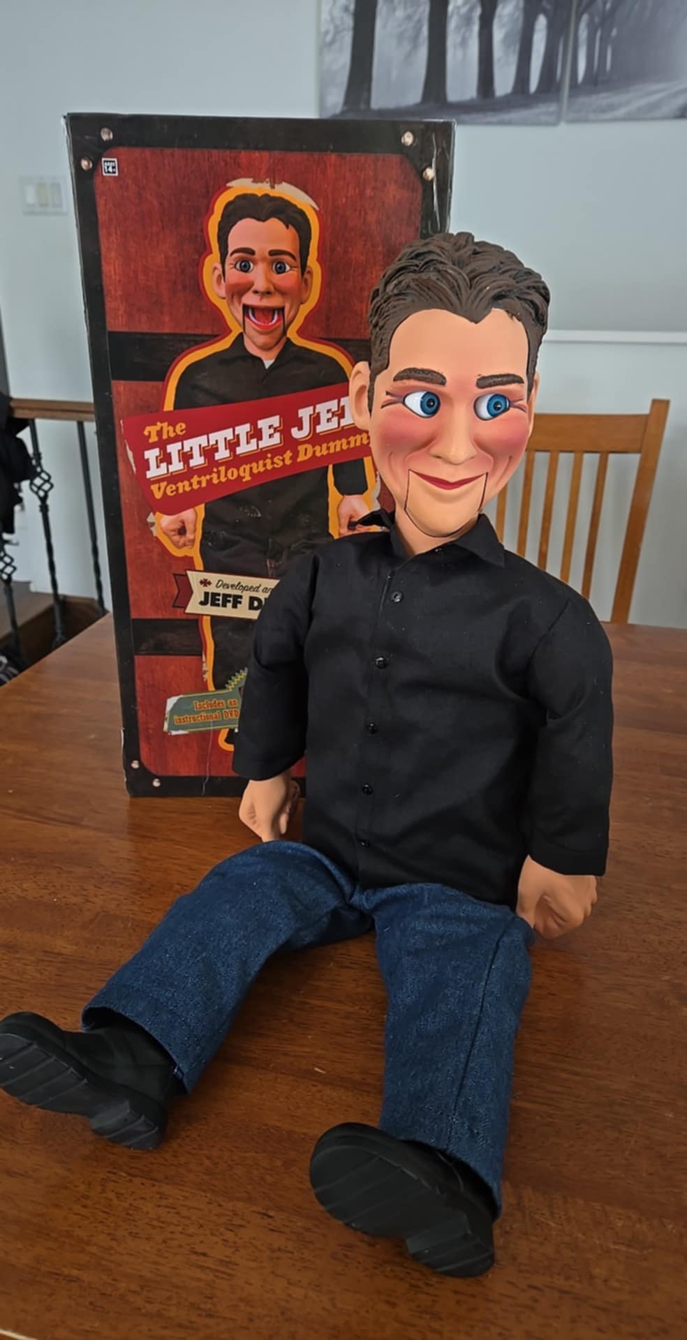 Marionnette ventriloque Little Jeff de Jeff Dunham.