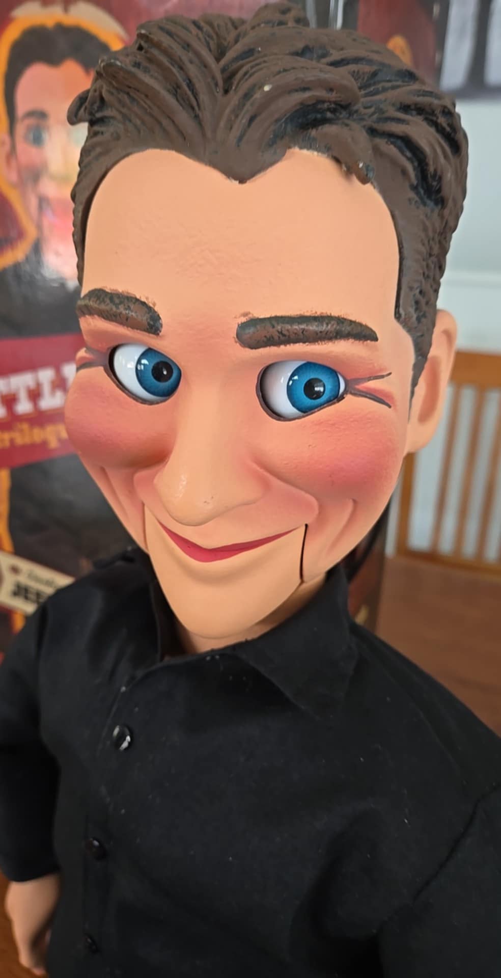 Marionnette ventriloque Little Jeff de Jeff Dunham.