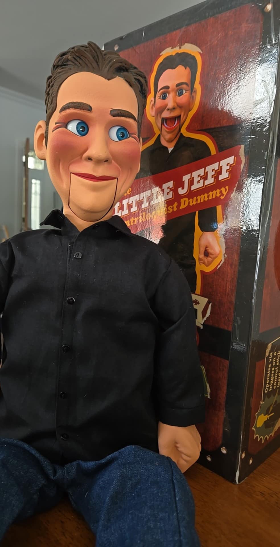 Marionnette ventriloque Little Jeff de Jeff Dunham.