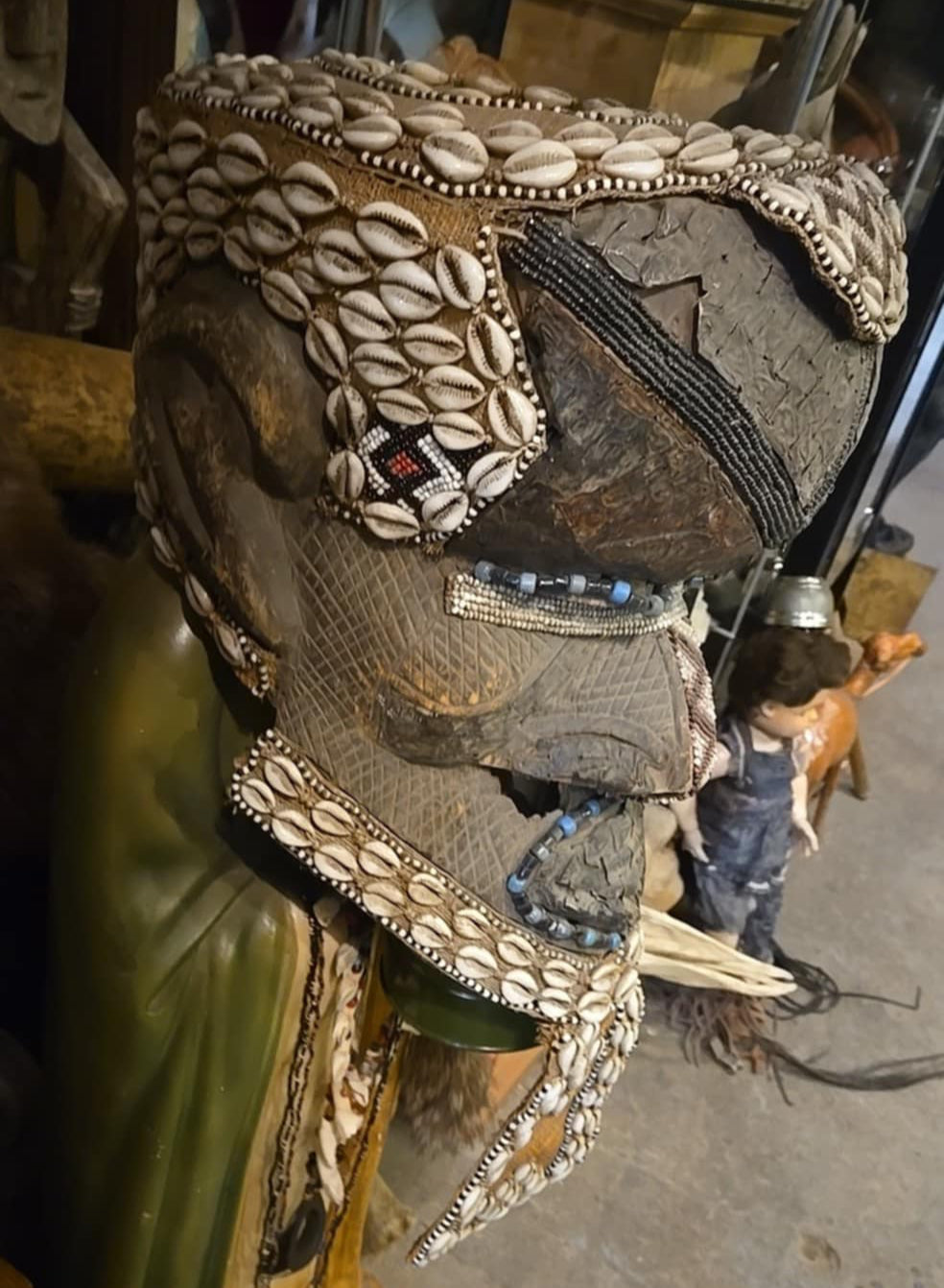 Masque vintage Ngaadi Amwaash Kuba
