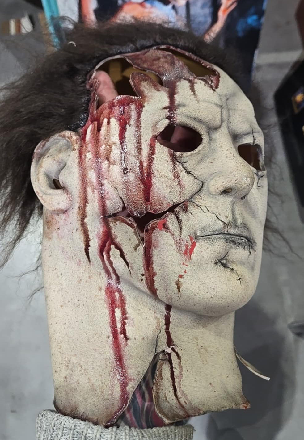 Masque de Michael Myers Halloween créé par un artiste