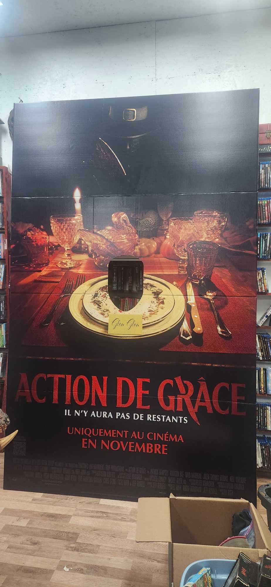 Affiche cinéma géante film Action de grâce