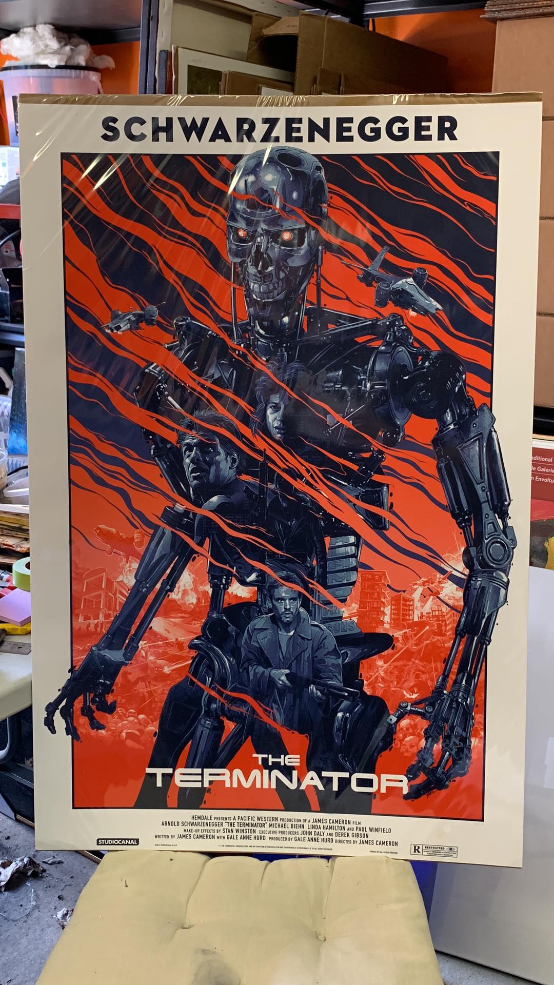 Affiche grand format du film Terminator