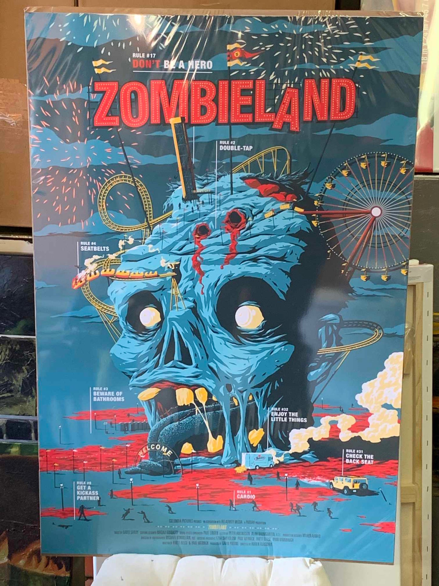 Affiche grand format Zombieland