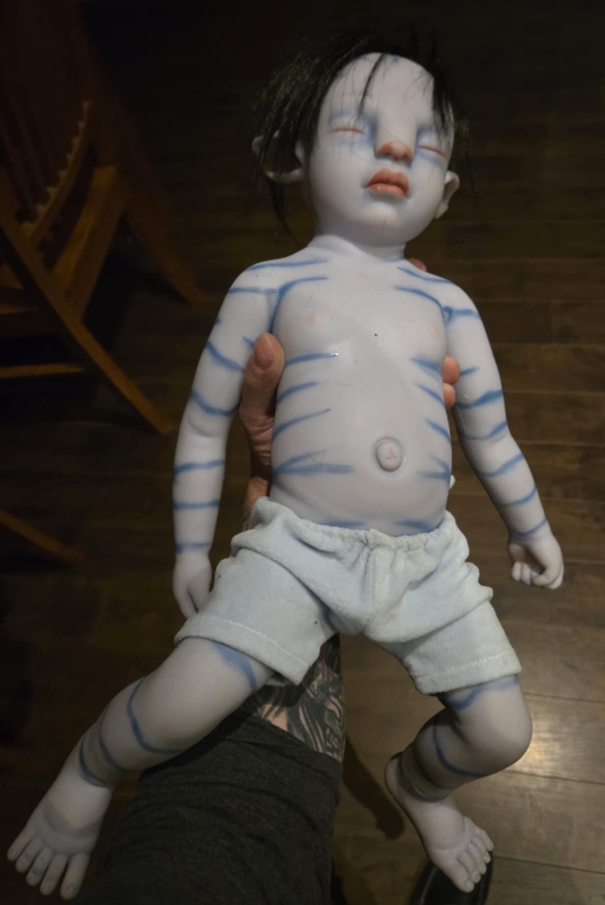 Poupée en silicone bébé Avatar