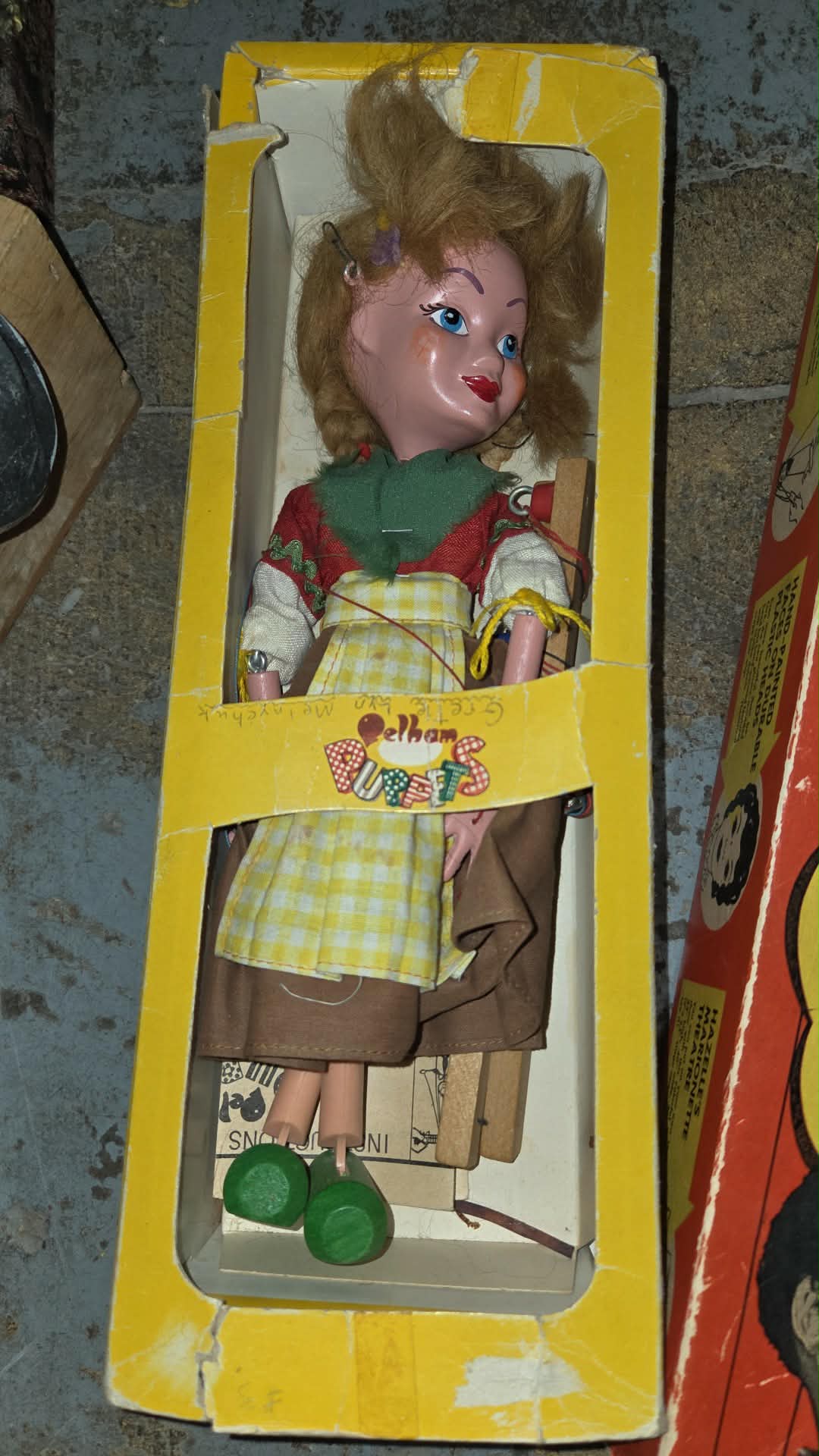 Marionnette vintage Gretel