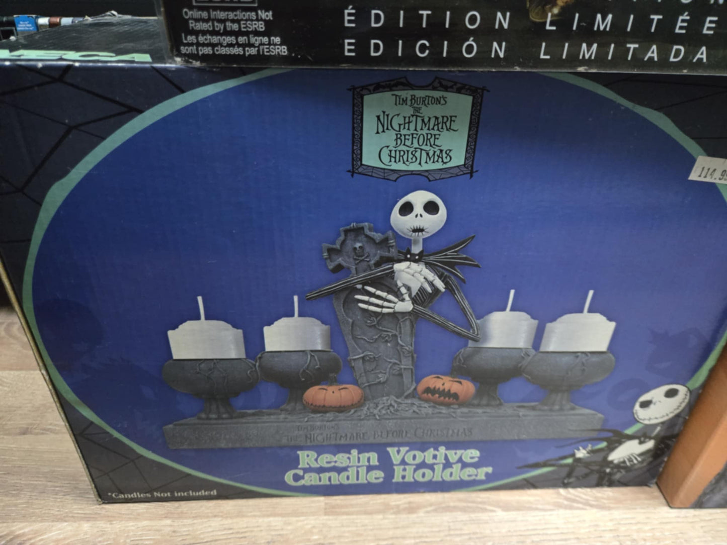 Chandelier Jack Skellington Tombstone Votive
