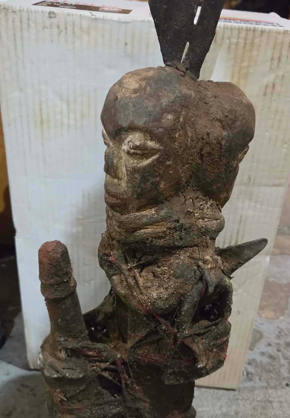 Fétiche voodoo antique fertilité