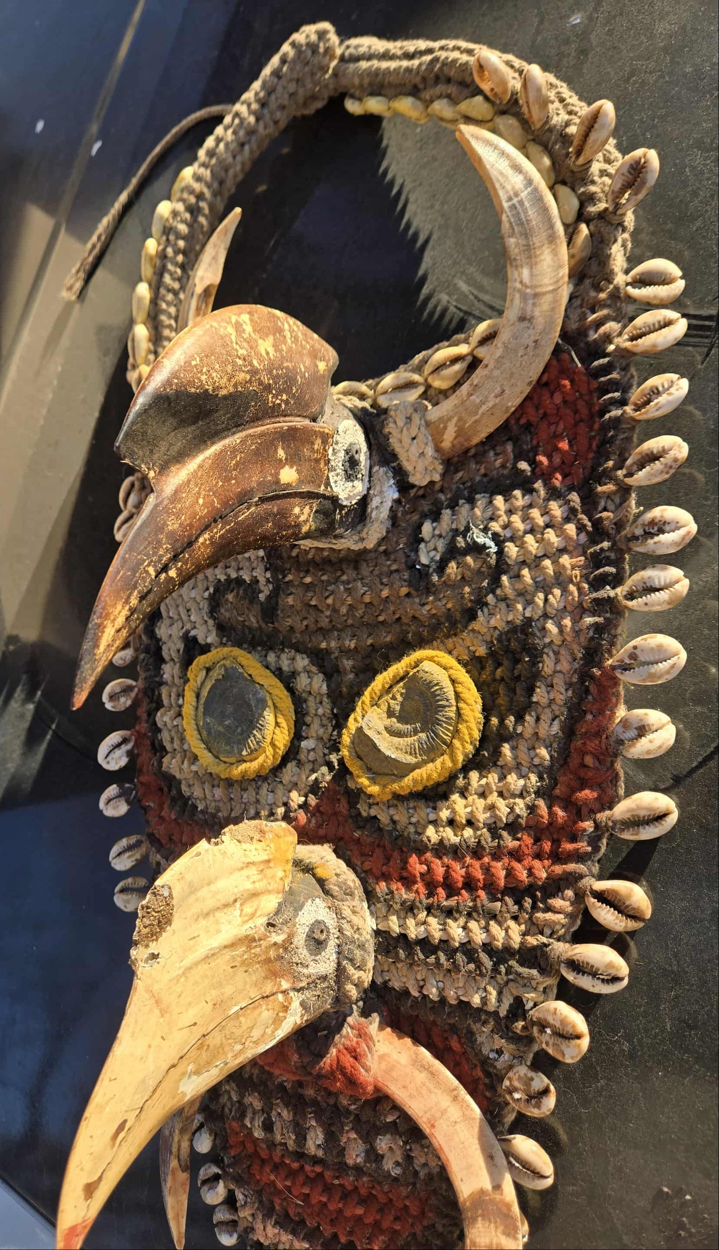 Masque oeuvre d'art africaine