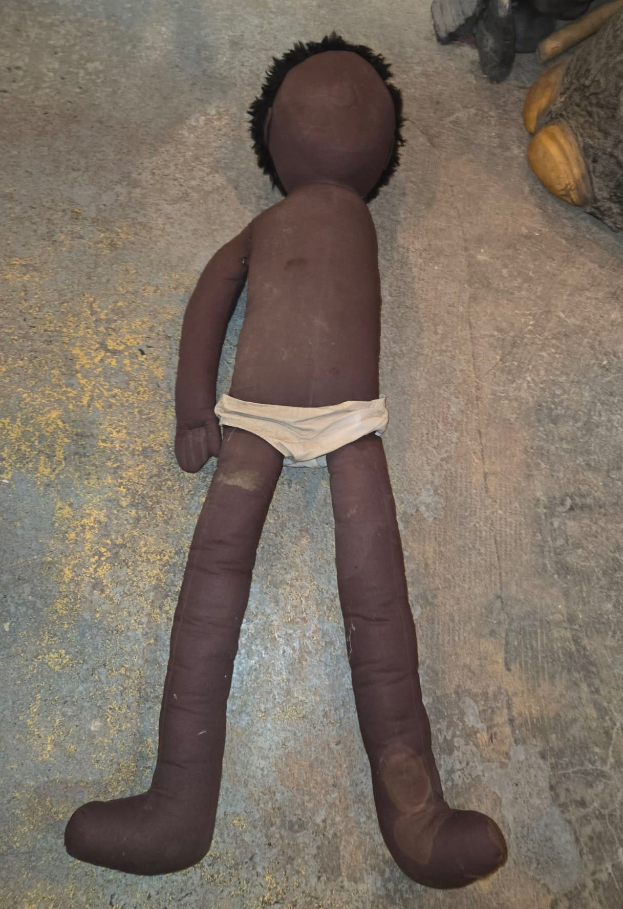 Poupées vintage en tissu faites à la main, du Népal