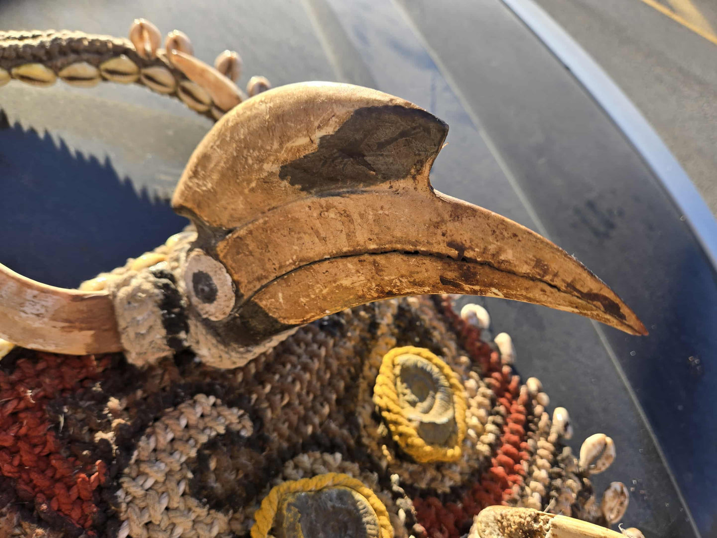 Masque oeuvre d'art africaine