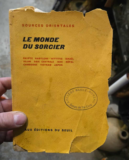 Livre Le Monde Du Sorcier - Sources Orientales