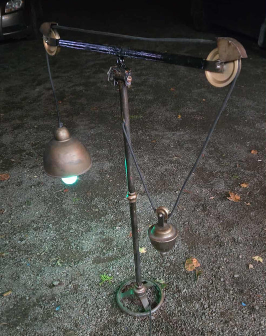 Lampe antique électrique