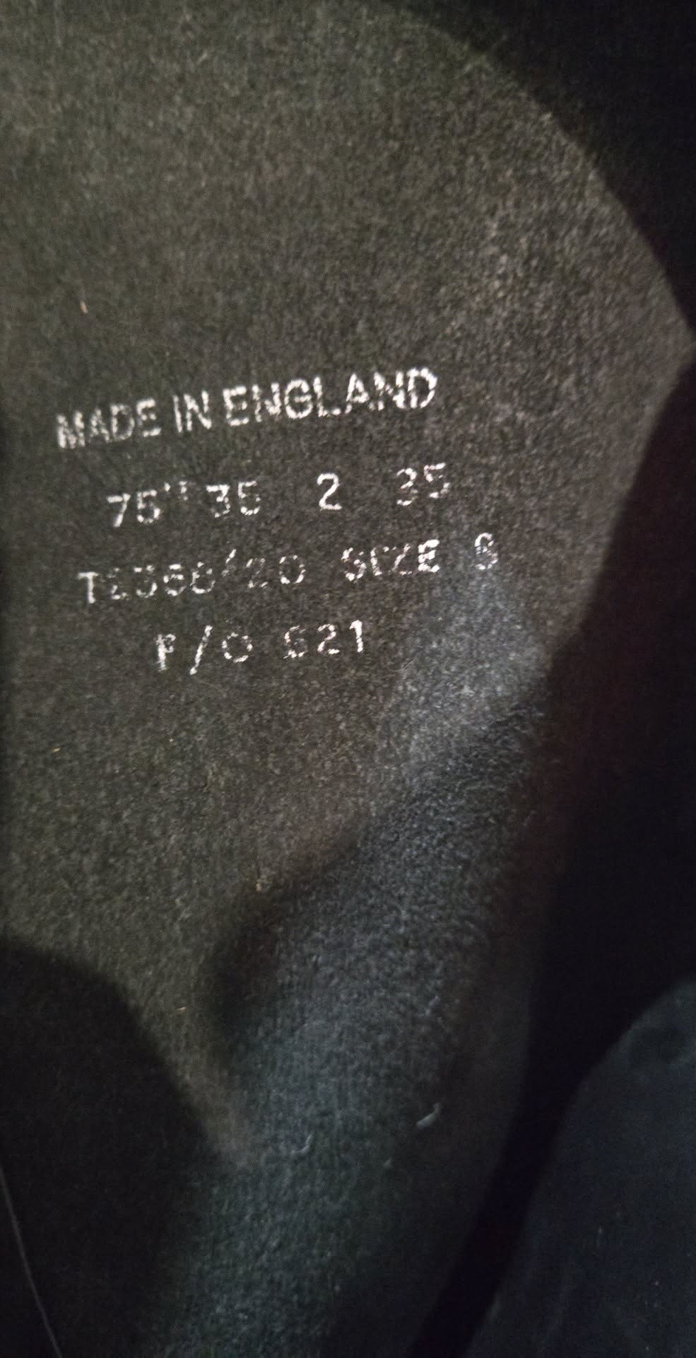 Grandes bottes Gripfast en cuir noir