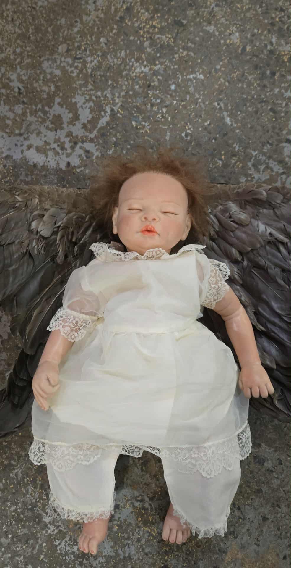 Sculpture "Ange déchu" par Christian Rioux