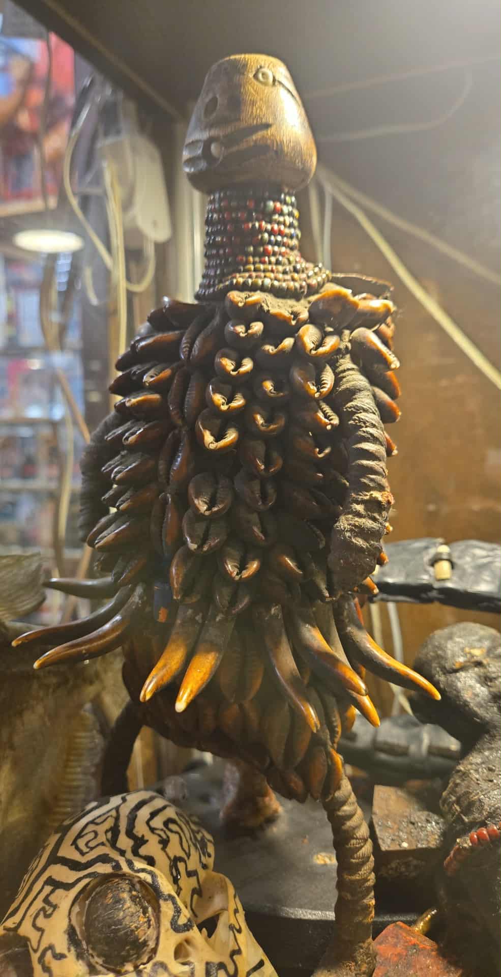 Petit fétiche vaudou du Congo.