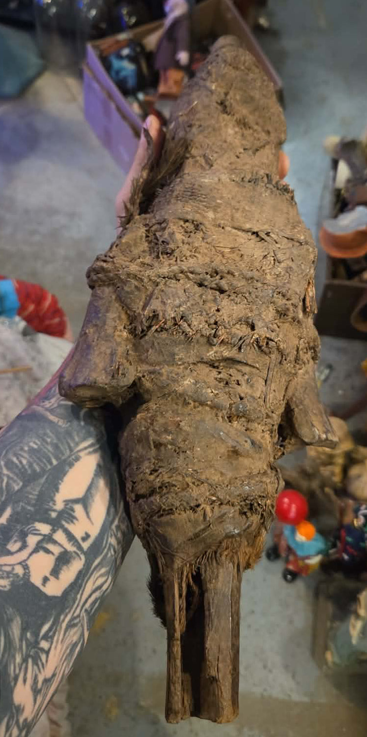 Fétiche vaudou antique