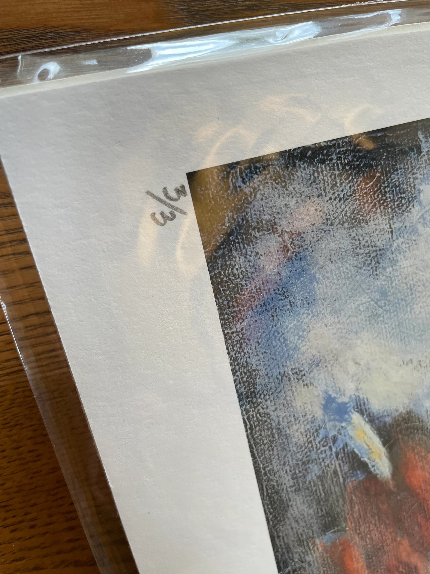 Reproduction de peinture originale "Et la lumière fût" par David Therrien.