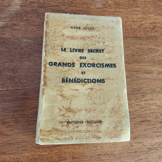 Livre Grands Exorcismes et Bénédictions