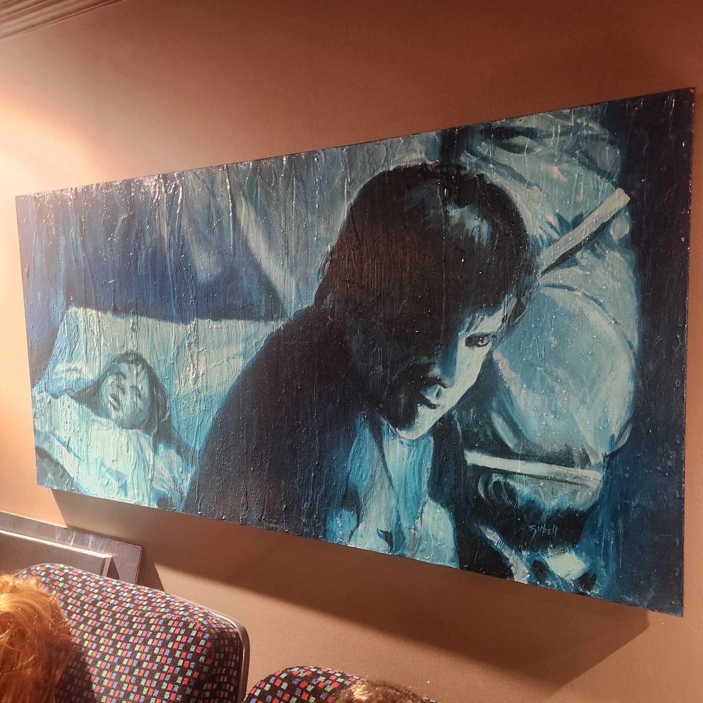 Peinture originale par SVBell Exorcist 48X24