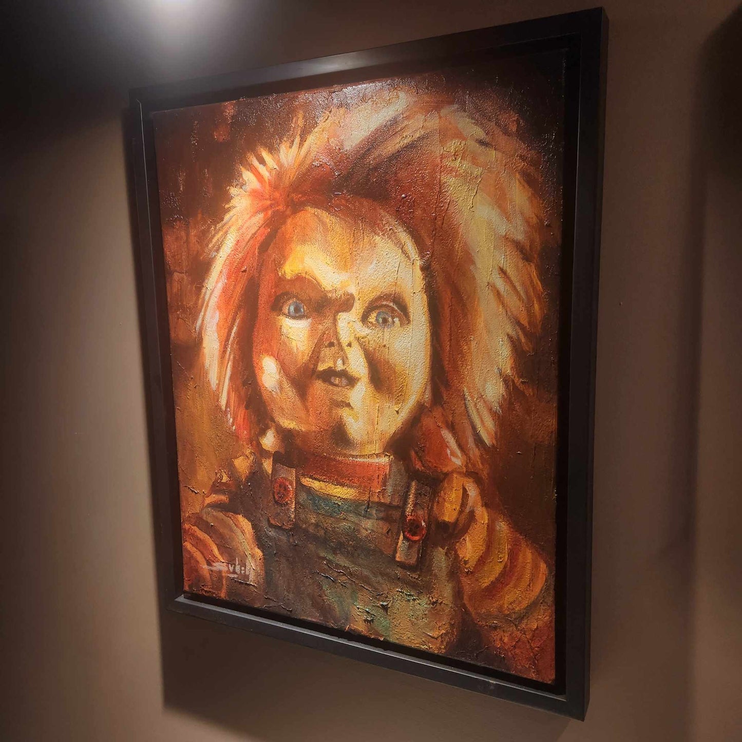 Peinture originale par SVBell - Chucky 22X18