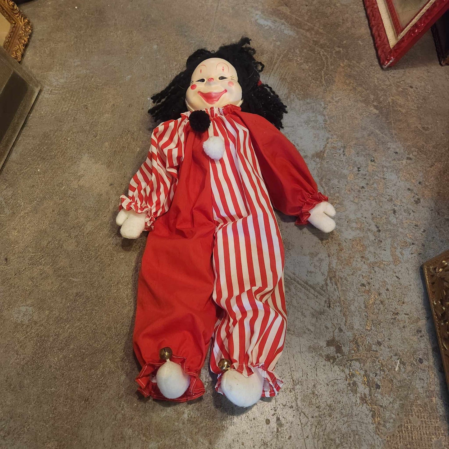 Poupée clown vintage