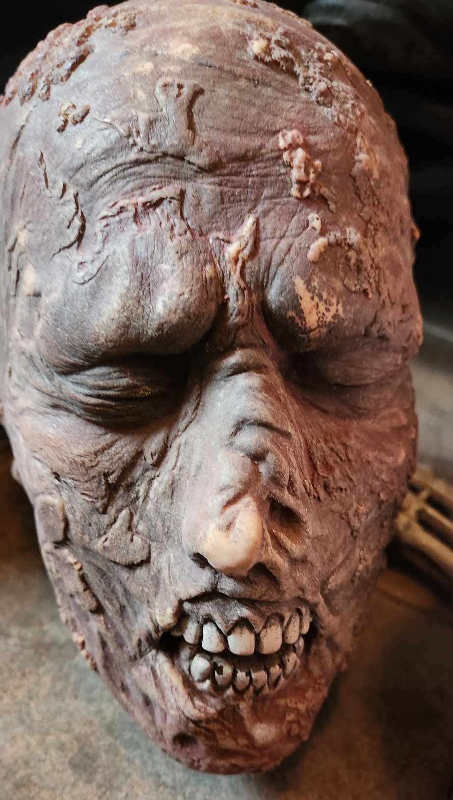 Tête de Zombie FX par Olivier Xavier