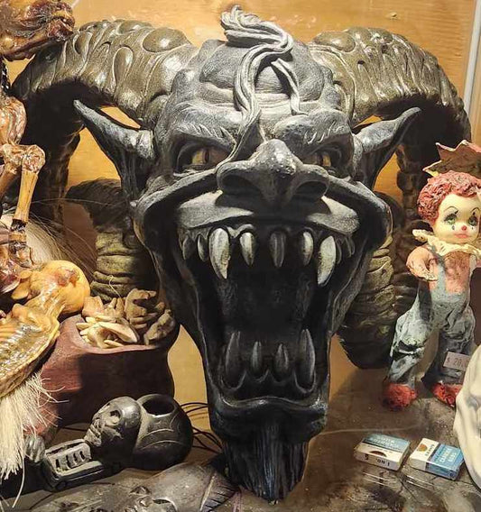 Devils Head with Horns par Markus Mayer