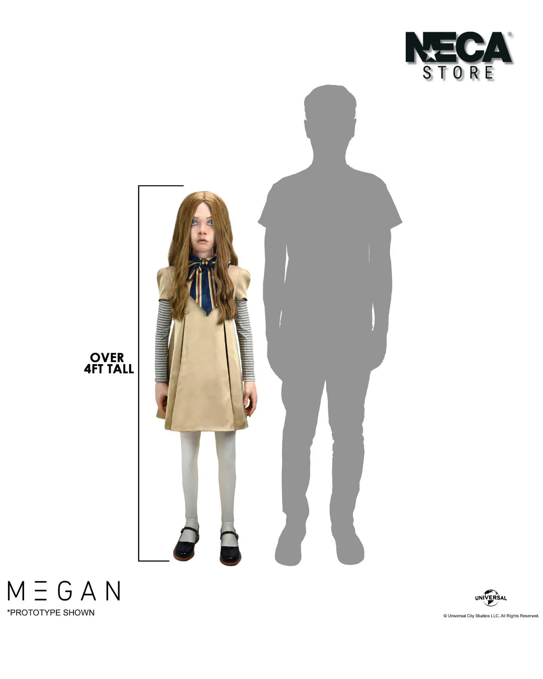 Poupée M3GAN - 1:1 NECA LIFE-SIZE