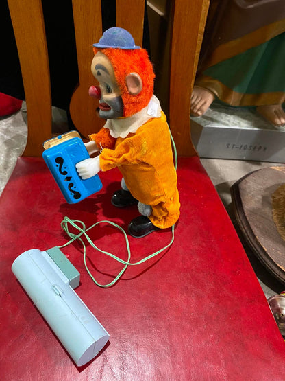 Jouet vintage Happy 'n Sad Magic Face Clown