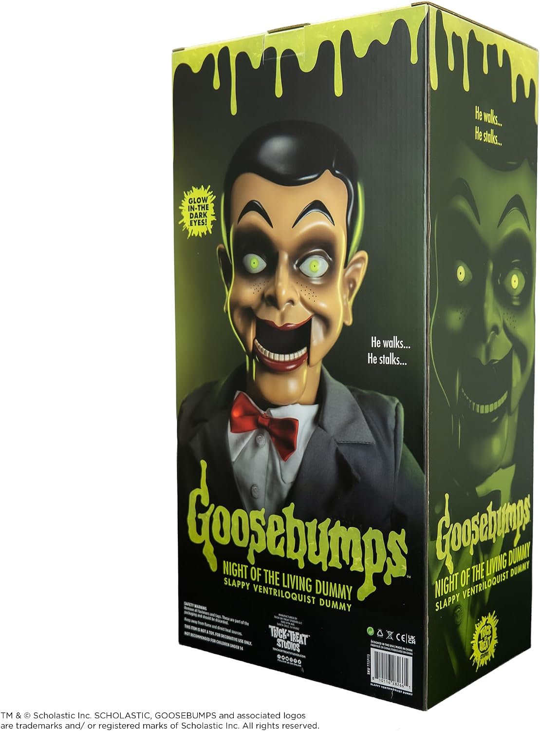 Poupée ventriloque Slappy the Dummy de Goosebumps