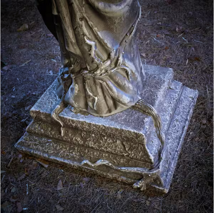 Statue Grave and Bones Angel of Death Monument de 5 pieds