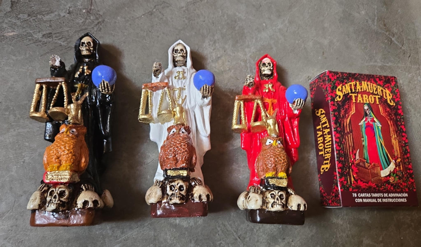 Statuettes bénies de la Santa Muerte