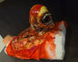 Sculpture, prop "Chestbuster" Alien.