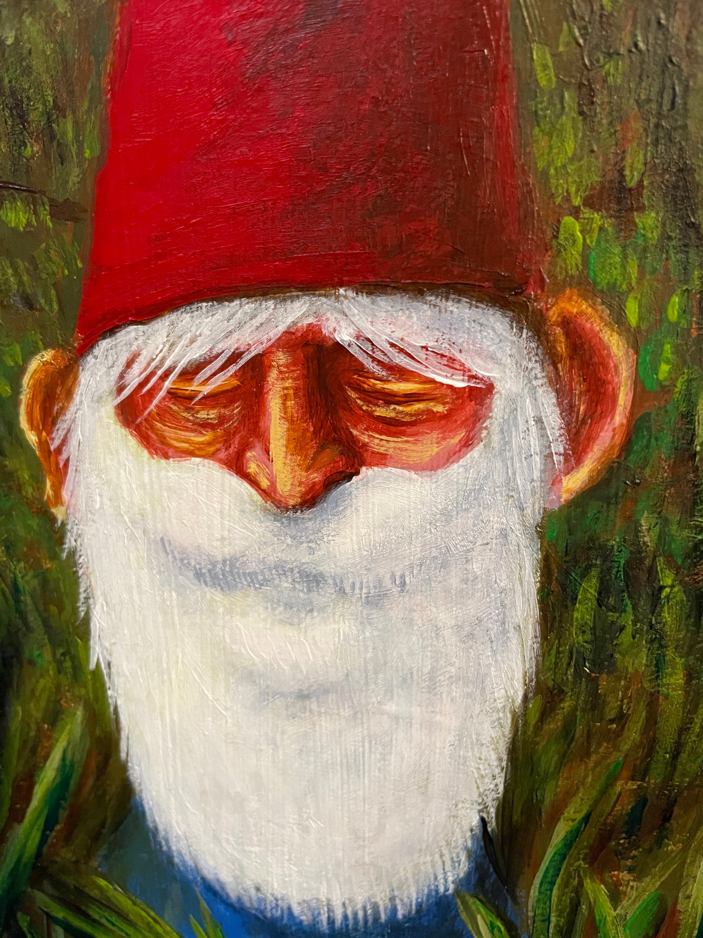 Peinture originale "Le gnome" par David Therrien.