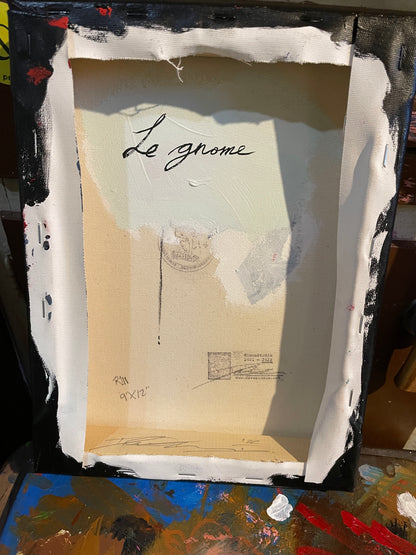 Peinture originale "Le gnome" par David Therrien.