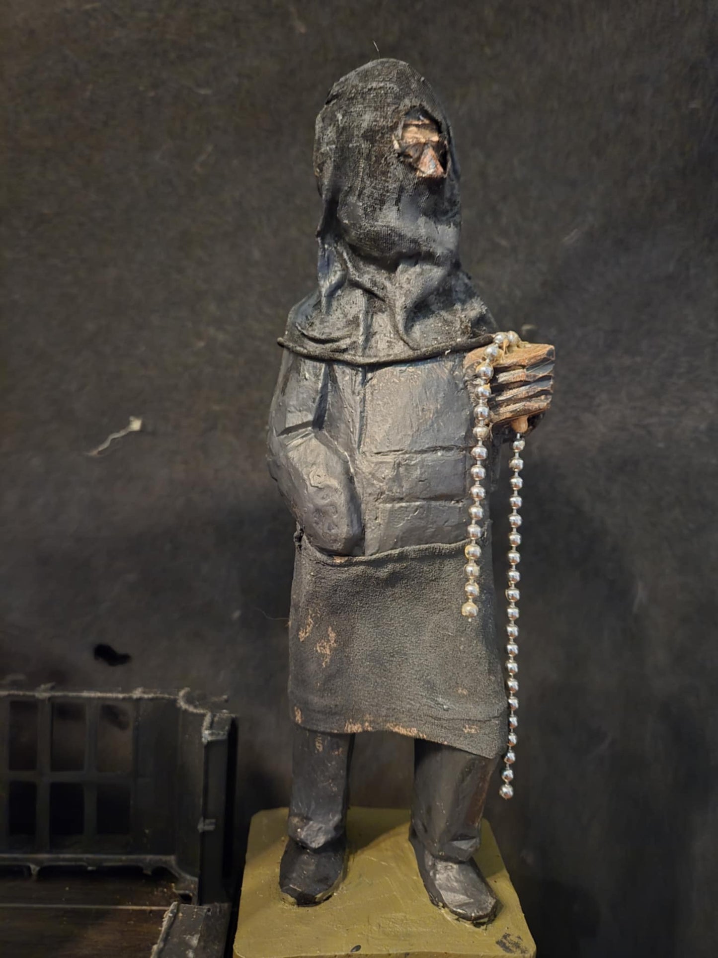 Diorama maquette échafaud pendaison
