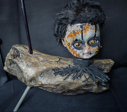 Sculpture démoniaque par un artiste