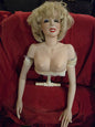 Buste de poupée vintage de Marylin Monroe
