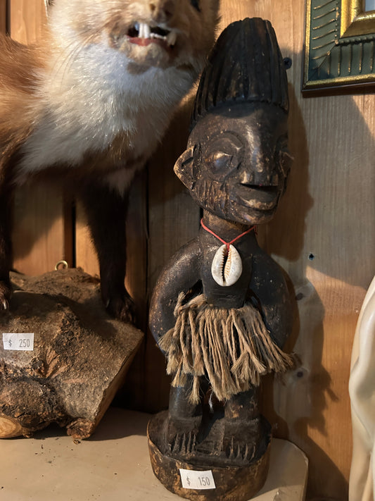 Petite Sculpture vodun nigérienne faite à la main.