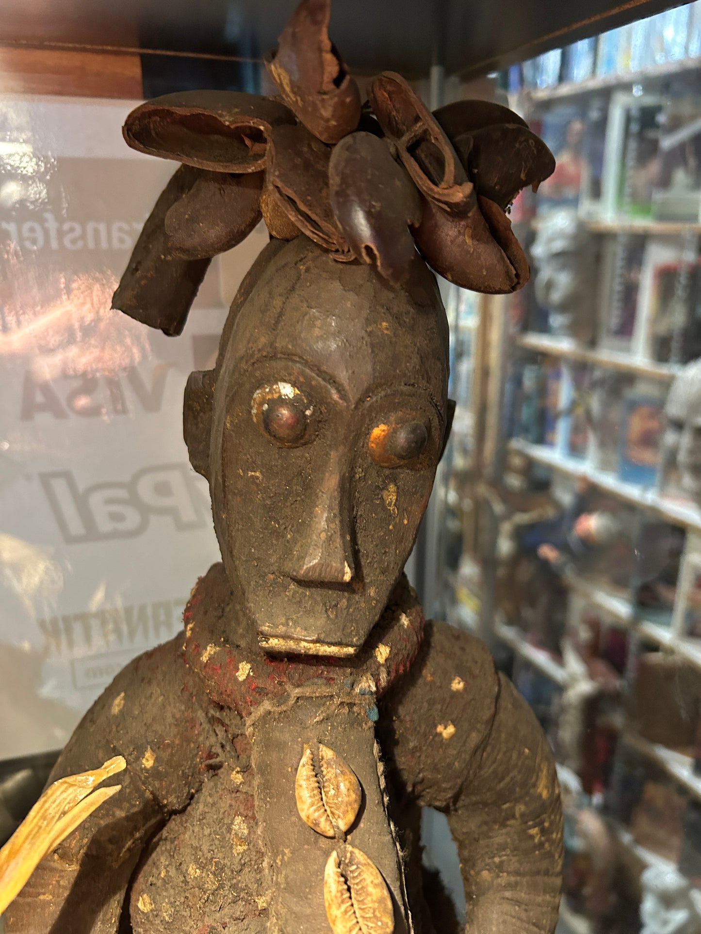 Fétiche vaudou africain antique