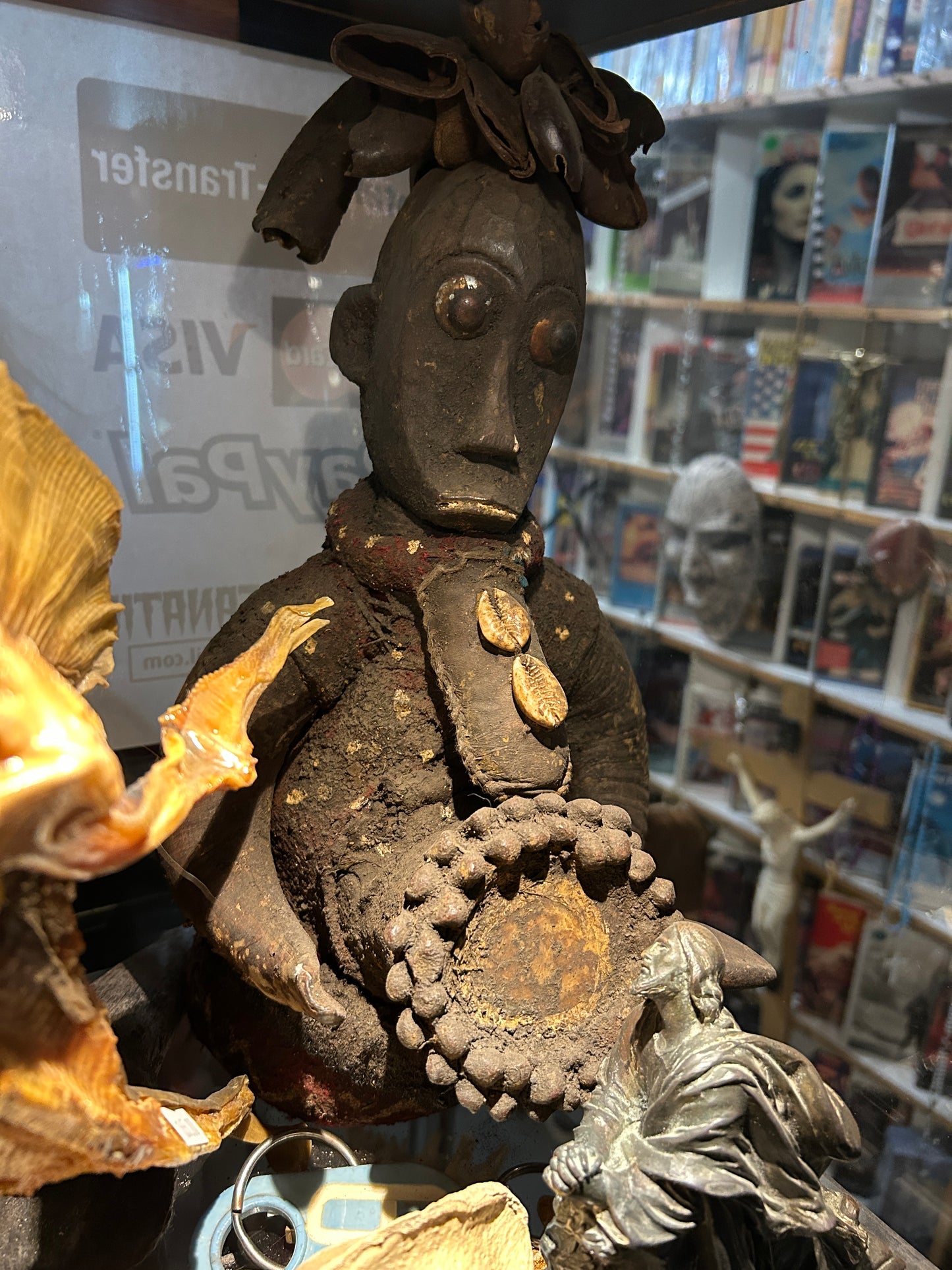 Fétiche vaudou africain antique