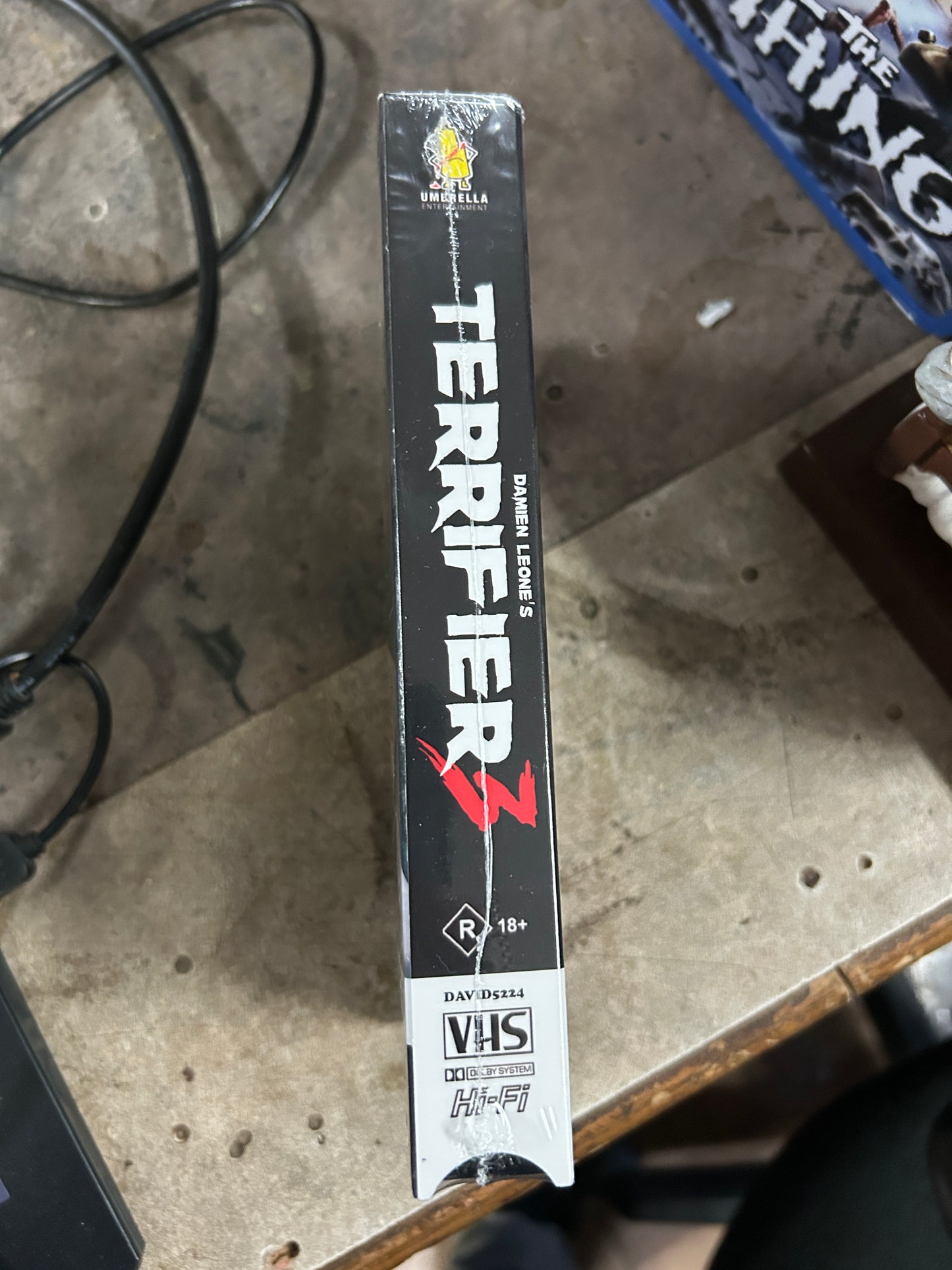 VHS film Terrifier 3 (v.o.) - neuf et scellé
