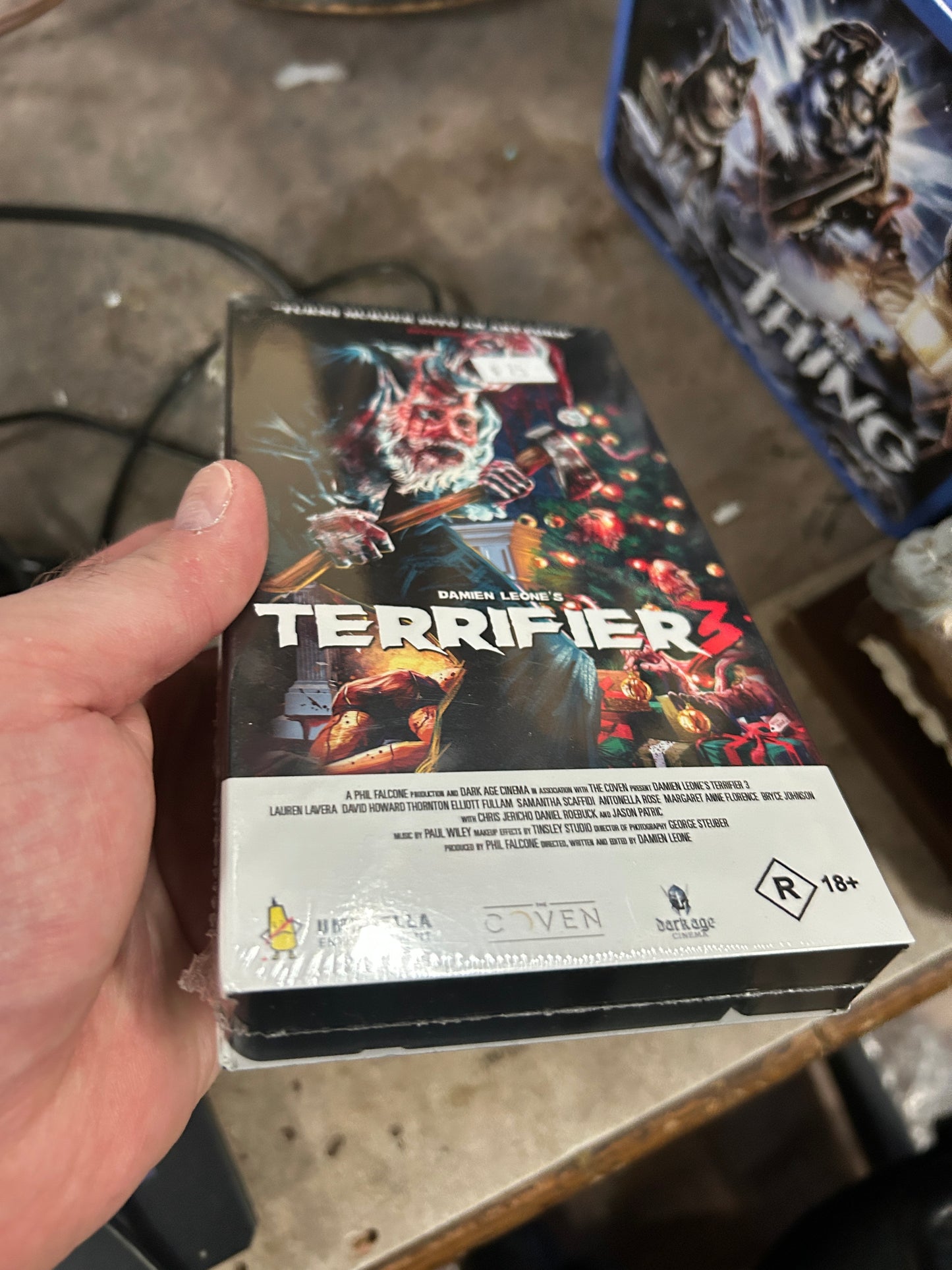 VHS film Terrifier 3 (v.o.) - neuf et scellé