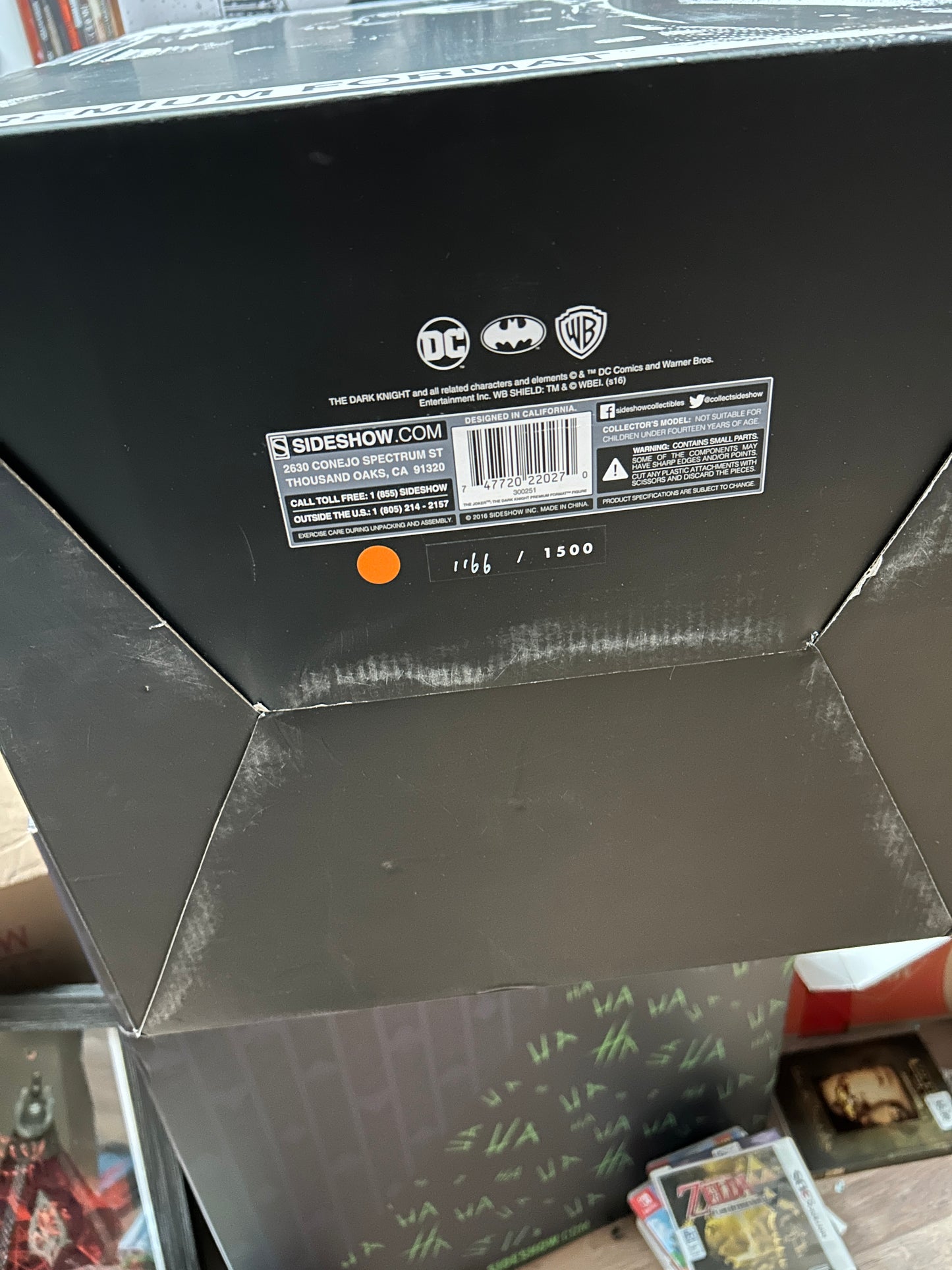 Statue The Joker "The Dark knight" Premium Format Exclusive par Sideshow Collectables