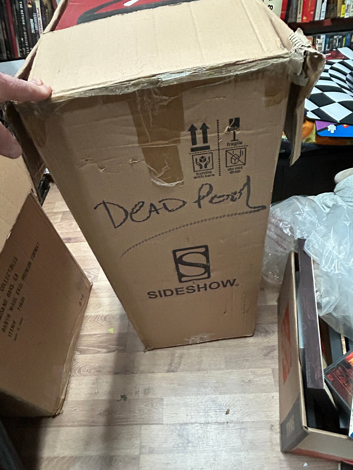 Statuette « Deadpool Heat-Seeker Premium Format » de Sideshow Collectibles